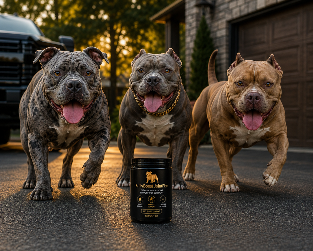 BullyBoost JointFlex — Hip & Joint Soft Chews for Bulldogs | 120 Chews